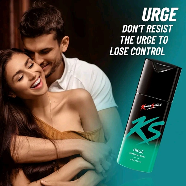 KS URGE DEODORANT SPRAY  (10 Off) - 150ml / 100g