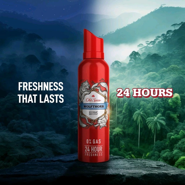 Old Spice WOLFTHORN Body Spray - 140ml / 115g