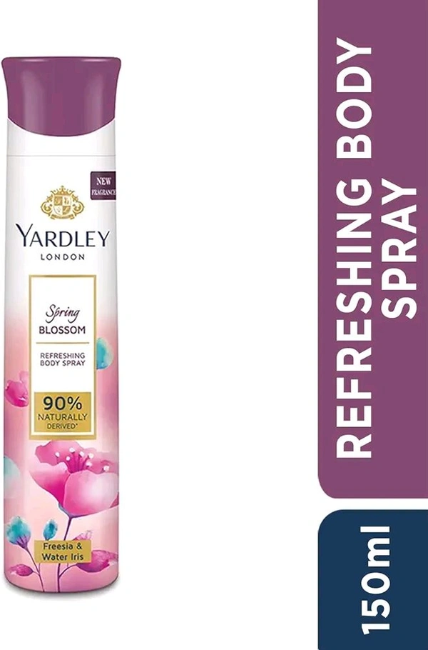 Yardley London Spring Blossom Refreshing Body Spray ( ₹70off) - 150ml / 100g