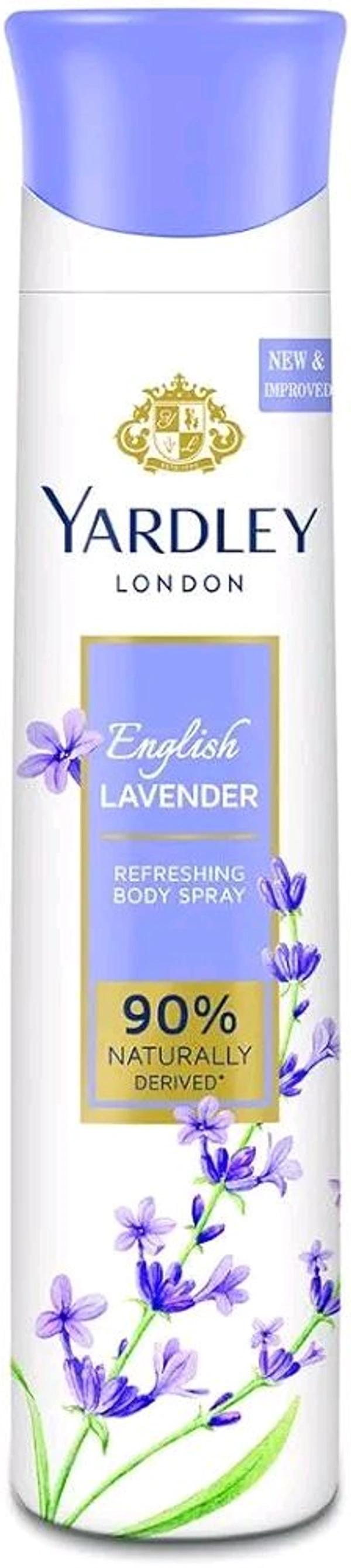 Yardley London English Lavender Refreshing Body Spray (₹70off) - 150ml / 100g