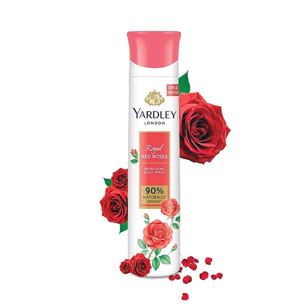 Yardley London Royal Red Roses Perfume Spray ( ₹70off) - 150 Ml / 100g