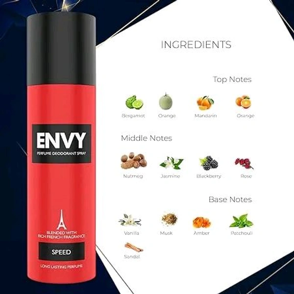 ENVY SPEED DEODORANT SPRAY - 120ml / 99g