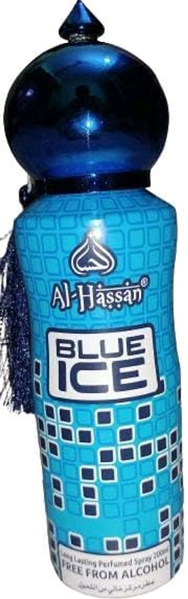 Al - Hassan Blue Ice Perfumed Spray - 200ml / 120g