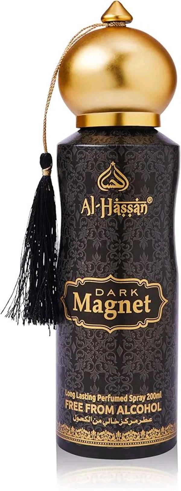 Al - Hassan Dark Magnet Perfumed Spray - 200ml / 120g