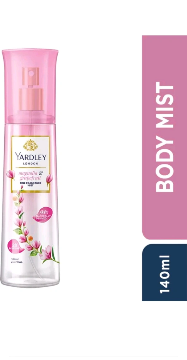 YARDLEY LONDON MAGNOLIA GRAPE FRUIT  - 140ml