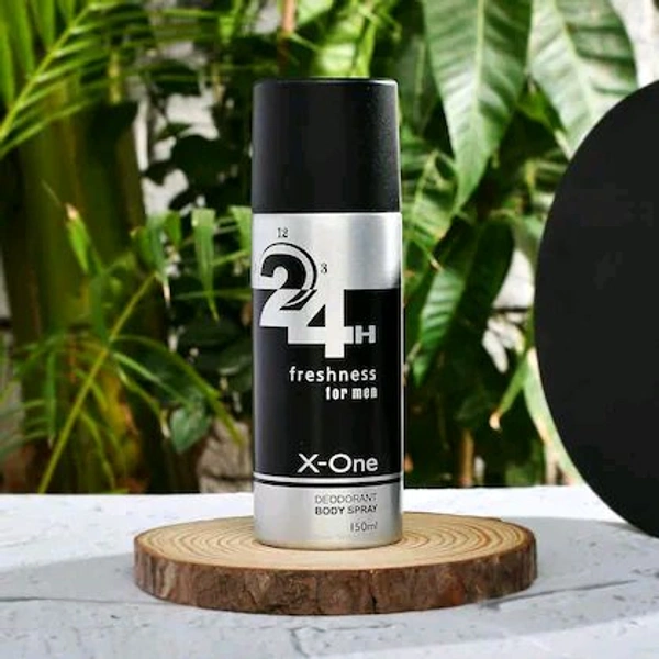 24 H FRESHNESS X - ONE  Deodorant Spray  ( ₹ 70 Off ) - 150ml / 95g