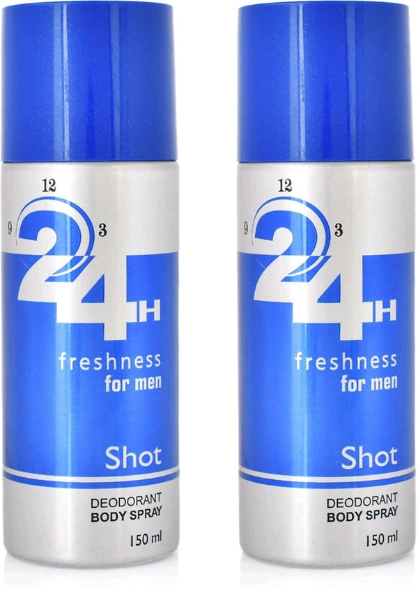 25 H SHOT FRESHNESS FOR MEN Deodorant Spray ( ₹ 70 Off 150ml / 