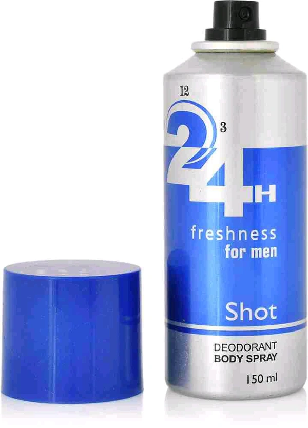 25 H SHOT FRESHNESS FOR MEN Deodorant Spray ( ₹ 70 Off 150ml / 