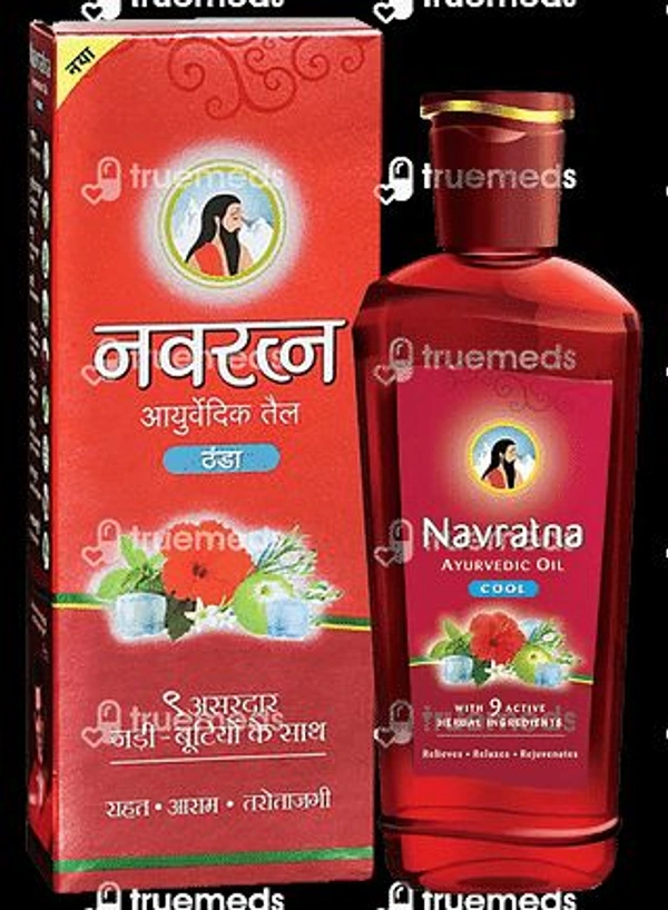 Navratna Ayurvedic Cool Hair Oil - 270ml