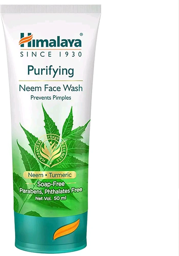 Himalaya Herbals Purifying Neem Face Wash - 50ml