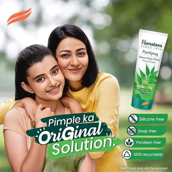 Himalaya Herbals Purifying Neem Face Wash - 50ml