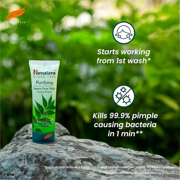 Himalaya Herbals Purifying Neem Face Wash - 50ml