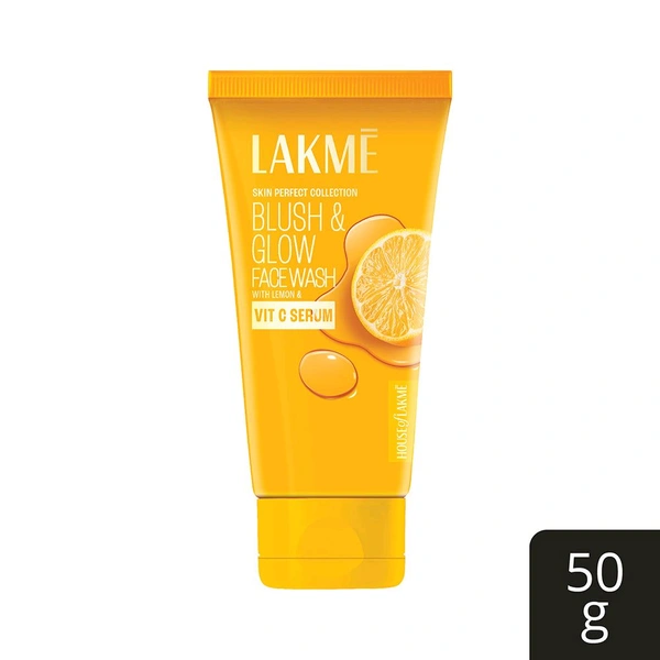 Lakme Blush & Glow Brightening Lemon Face Wash - 50g