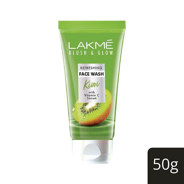 Lakme Blush & Glow Brightening Kiwi Face Wash - 50g