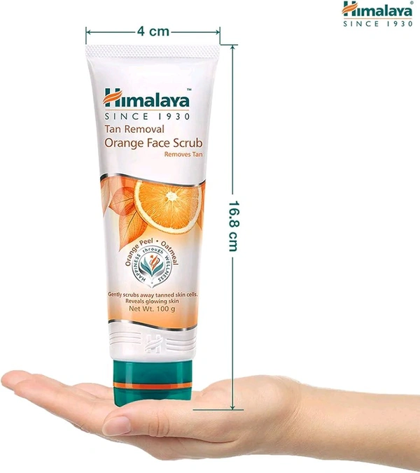 Himalaya Tan Removal Orange Face Scrub - 50g