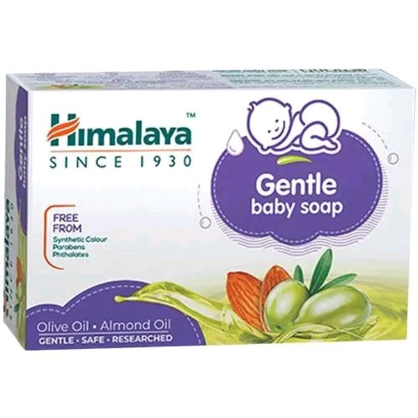 Himalaya Gentle Baby Soap with oils of Olive Almonds  - 125g