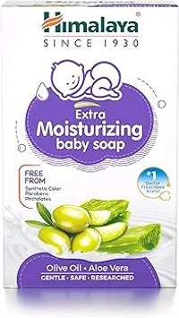 Himalaya Extra Moisturizing Baby Soap (Aloe, Olive and Milk ) - 125g