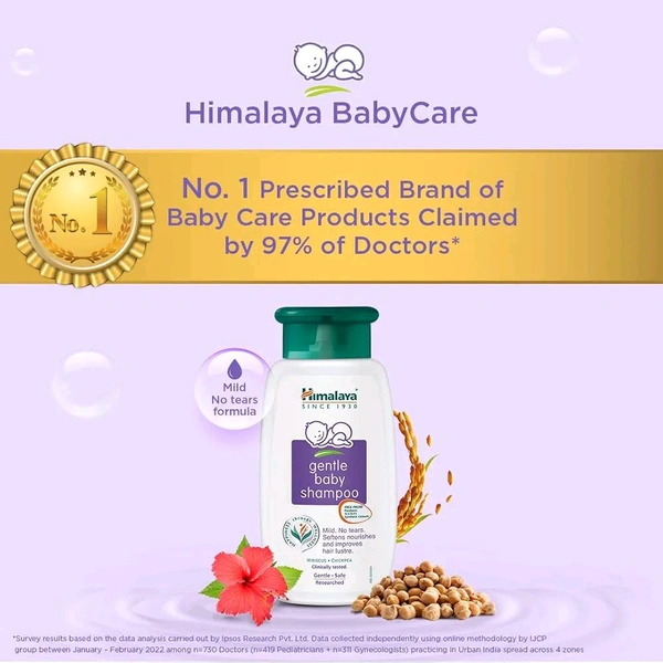 Himalaya Baby Shampoo No Tears Formula - 100ml