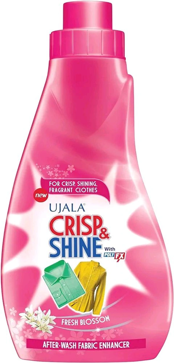 UJALA CRISP&SHINE BLOSSOM FRESH After Wash Fabric Enhancer - 500g