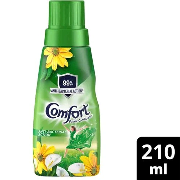 COMFORT AFTER WASH ANTI BACTERIAL ACTION FABRIC CONDITIONER  - 210ml