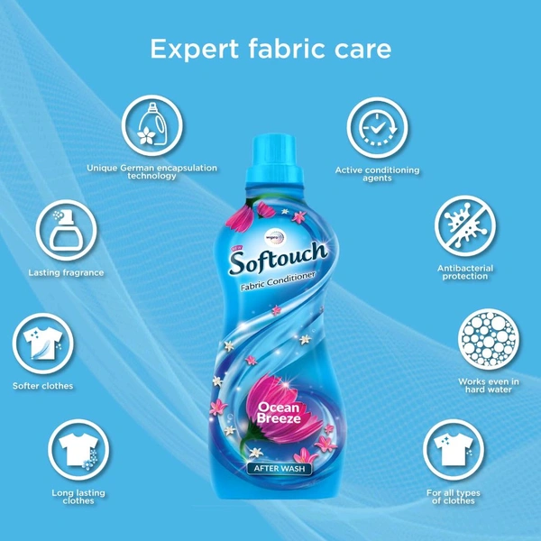  SOFT TOUCH FABRIC CONDITIONER OCEAN BREEZE - 400ml