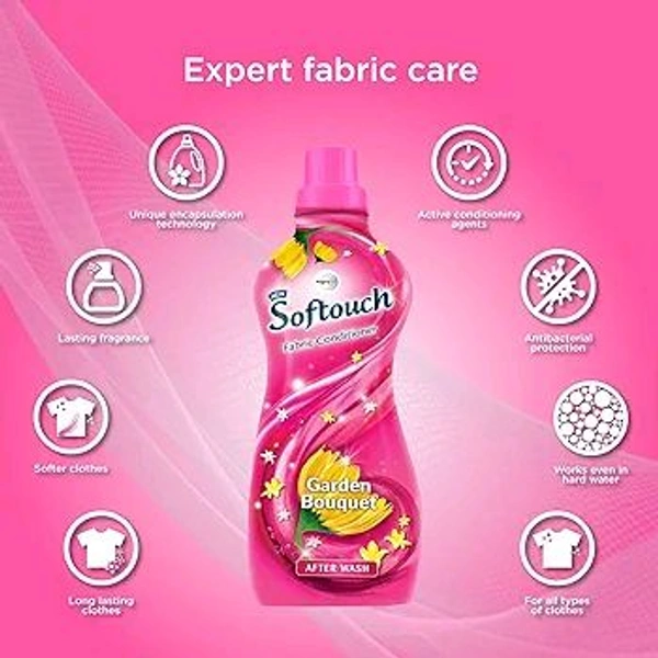  SOFT TOUCH FABRIC CONDITIONER GARDEN BOUQUET - 860ml