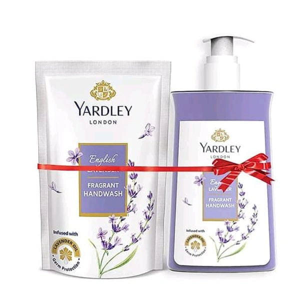 YARDLEY ENGLISH LAVENDER HAND WASH BUY 1 GET1 FREE - 200+200=400ml