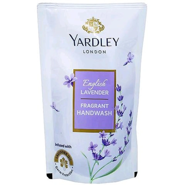 YARDLEY LAVENDER POUCH HAND WASH - 180ml