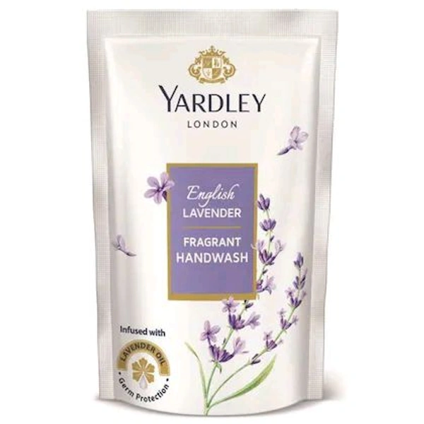 YARDLEY LAVENDER POUCH HAND WASH - 180ml