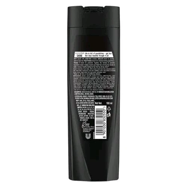 SUNSILK STUNNING BLACK SHINE SHAMPOO - 180ml