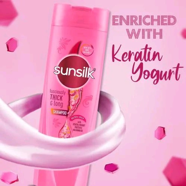 SUNSILK LUSCIOUSLY THICK AND LONG SHAMPOO - 180ml