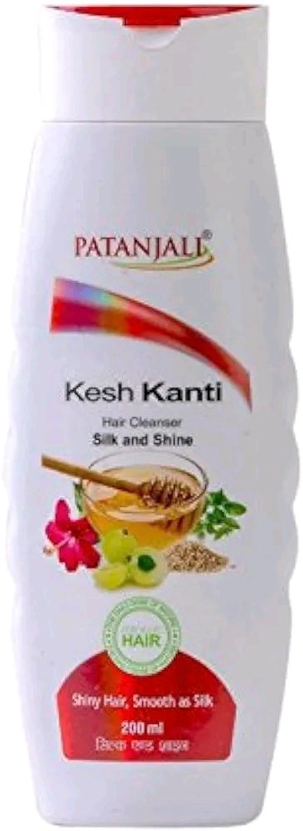 Patanjali Kesh Kanti Silk & Shine Hair Shampoo - 200ml