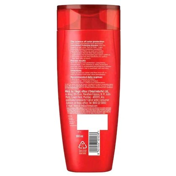 L' OREAL PARIS COLOUR PROTECT SHAMPOO - 180ml