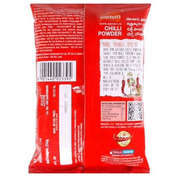 EASTERN CHILLI POWDER - 250g