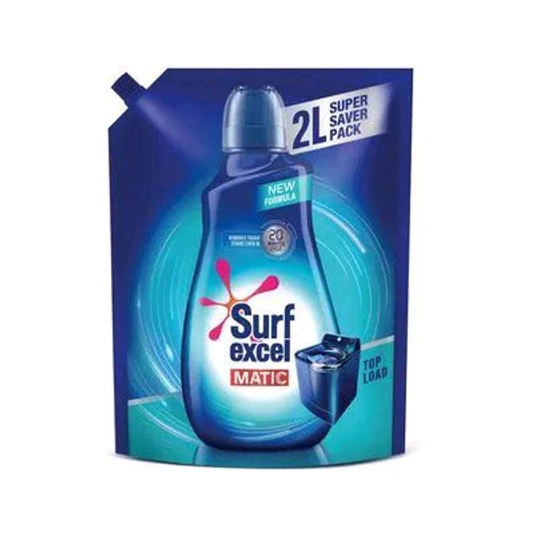 SURF EXCEL MATIC TOP LOAD DETERGENT LIQUID POUCH - 1liter