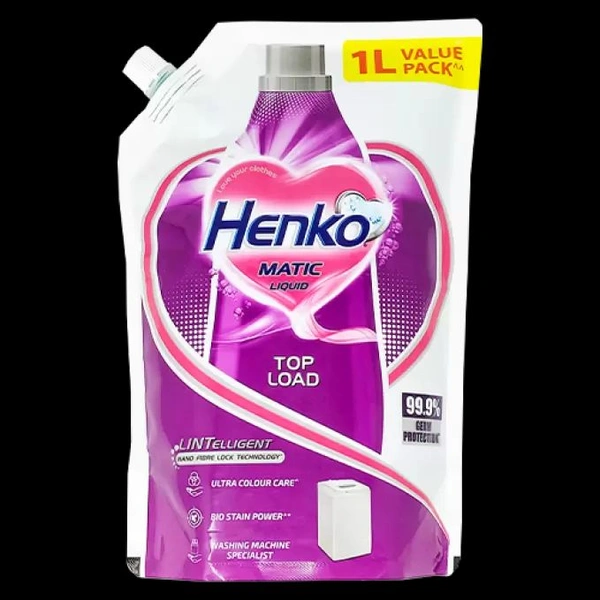 HENKO MATIC POUCH FRONT TOP DETERGENT  - 1liter