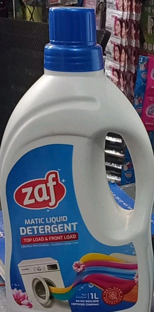 ZAF MATIC DETERGENT LIQUID - 1liter