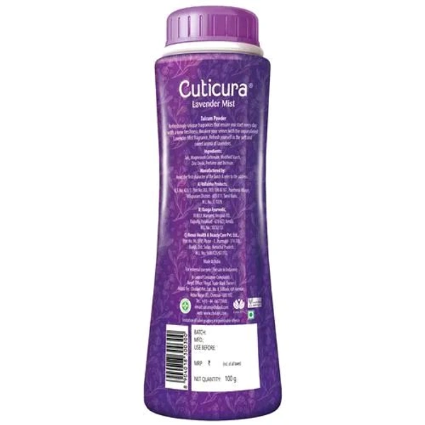 CUTICURA Lavender Mist Talc - 100g