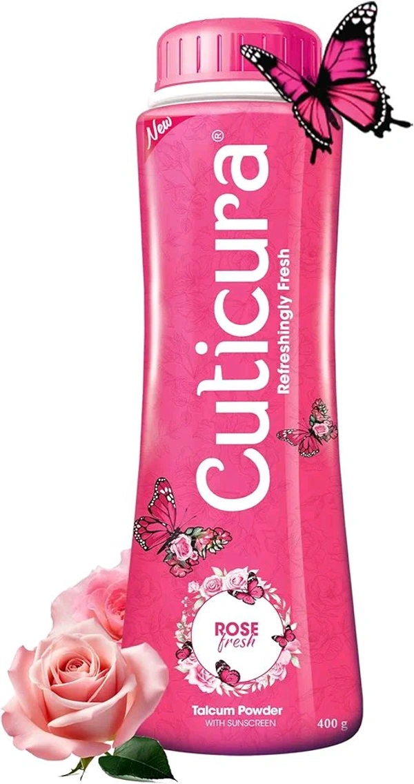 CUTICURA Rose Talc - 100g