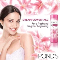 PONDS DREAM FLOWER FRAGRANT TALC  Pink Lilly - 50g