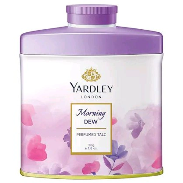 YARDLEY LONDON Morning Dew Perfumed Talc  - 50g