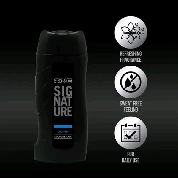 AXE SIGNATURE DENIM COLOGNE TALC - 100g