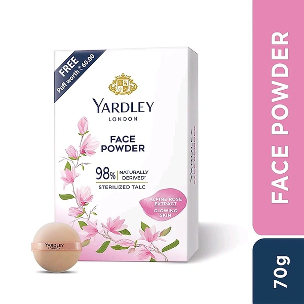 YARDLEY LONDON FACE POWDER  - 70g