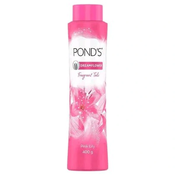 PONDS DREAM FLOWER FRAGRANT TALC  Pink Lilly - 400g