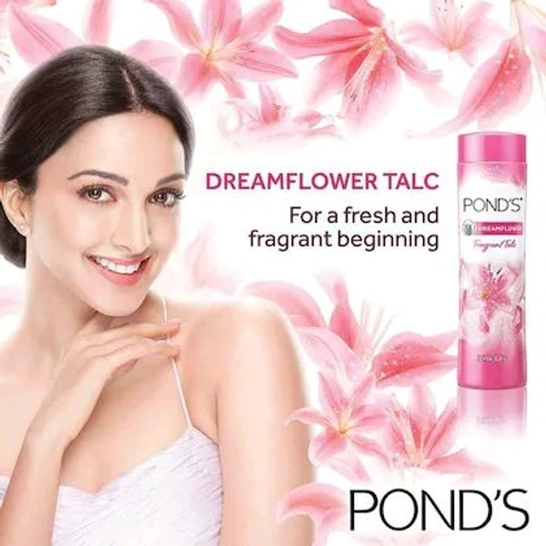 PONDS DREAM FLOWER FRAGRANT TALC  Pink Lilly - 400g