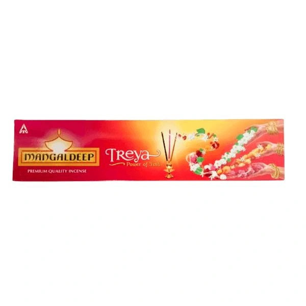 MANGALDEEP TREYA  THREE IN ONE AGARBATTIS - 103g