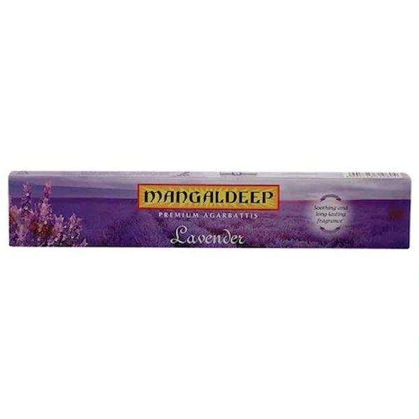 MANGALDEEP LAVENDER AGARBATTIS - 14g