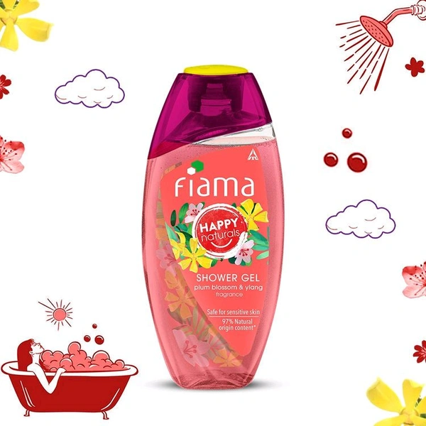 FIAMA Plum Blossom & Ylang Shower Gel - 250ml