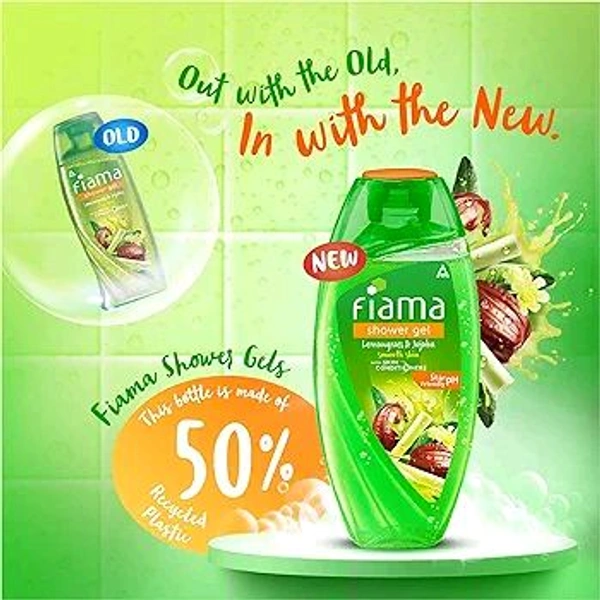 FIAMA SHOWER GEL Lemongrass & Jojoba - 250ml