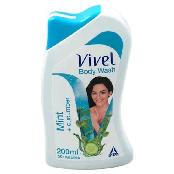 VIVEL COOLING BODY WASH Mint + Cucumber - 200ml